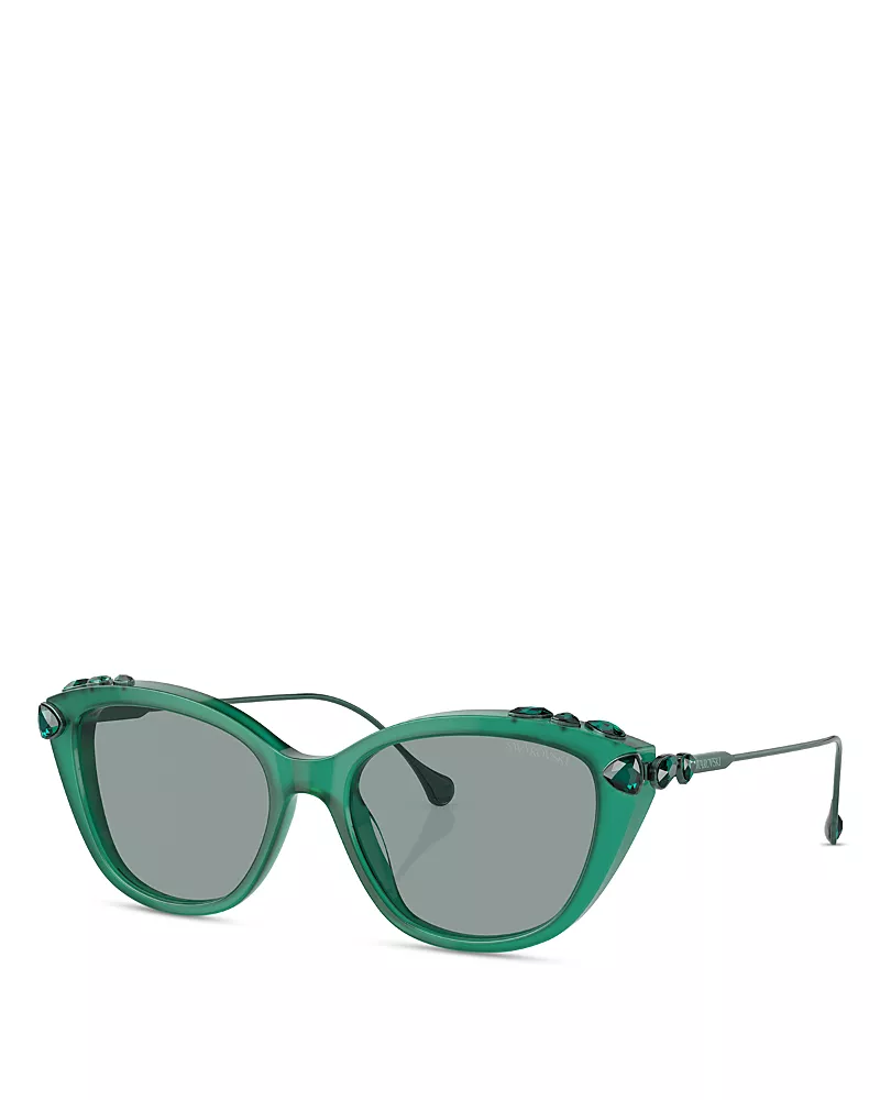 Swarovski Cat Eye Sunglasses, 53mm