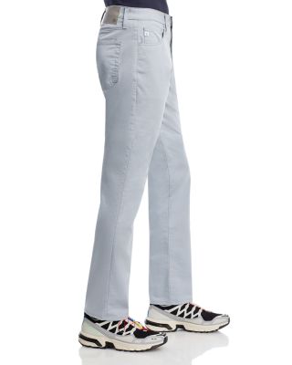 Everett Straight Fit Twill Pants in White Sand