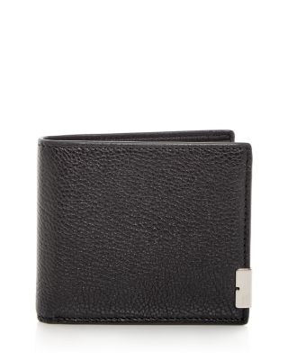 Burberry - B Cut Leather Bifold Wallet