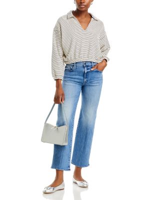 The Rambler High Rise Ankle Straight Jeans
