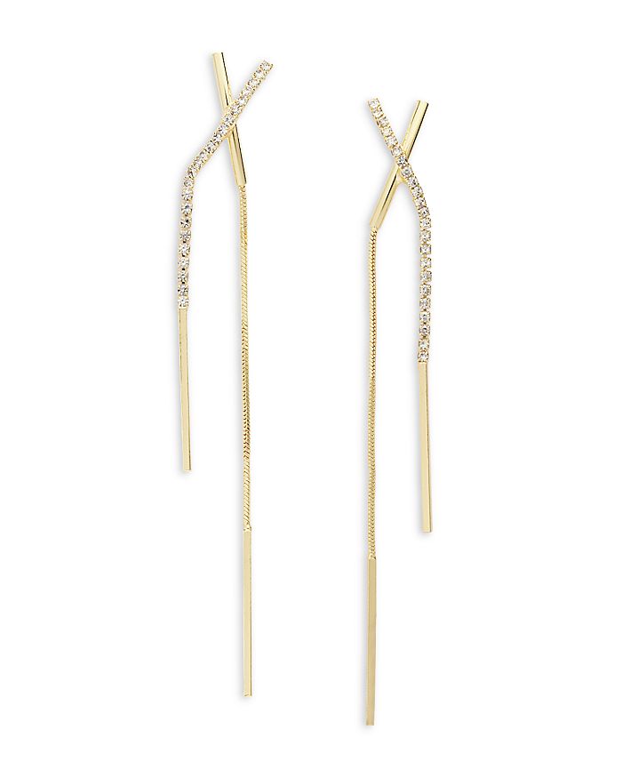 Shashi Linear Drop Earrings Bloomingdale's