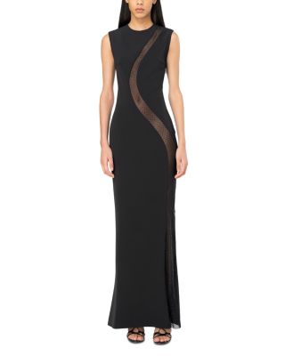 PINKO - Capezzana Abito Crepe Gown