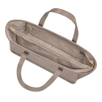 Le Foulonn&eacute; Large Leather Shoulder Tote