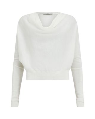 Ridley Cowl Neck Cropped Sweater