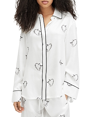 ALLSAINTS SOFI ESCALERA PAJAMA SHIRT