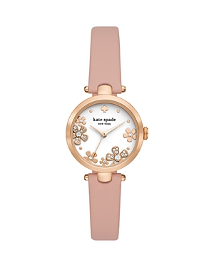 Kate Spade Women's Holland Rose Goldtone & Pink Leather Watch
