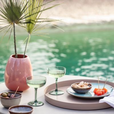 Perlemor Home Drop Vase, Large