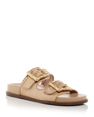 SCHUTZ - Women's Enola Natural Sporty Slide Sandals