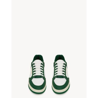  Women's Sl/61 Low-top Sneakers in Smooth and Grained Leather