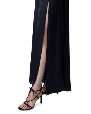 Rayonne Satin Maxi Dress