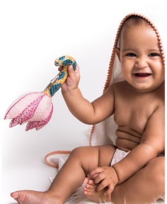 Unisex Handmade Plush Toy Rattle Lakshmi The Lotus - Baby, Little Kid