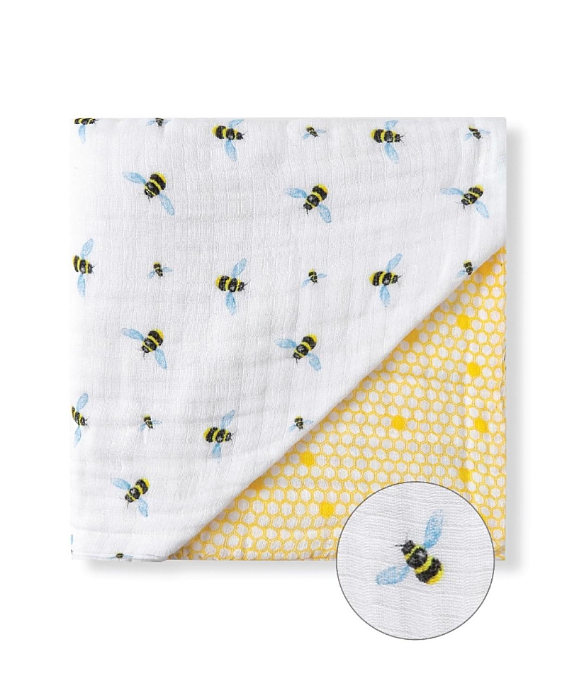 Malabar Baby Unisex 4-Layer All Season Snug Blanket - Baby, Little Kid, Big Kid