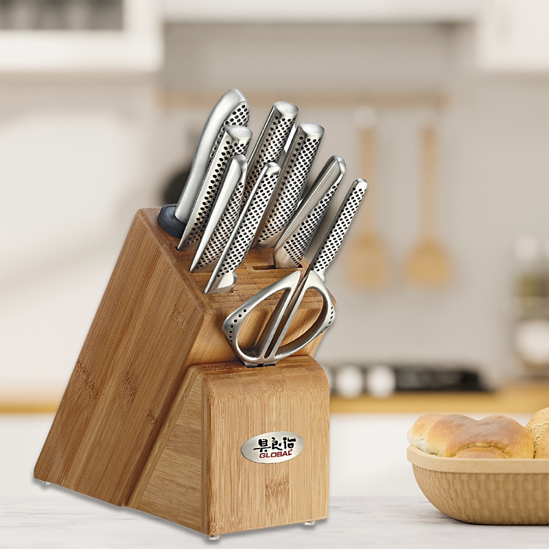 Global 10 Piece Takashi Knife Block Set