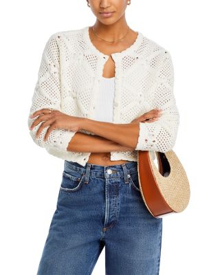 FORE - Cotton Crochet Cardigan