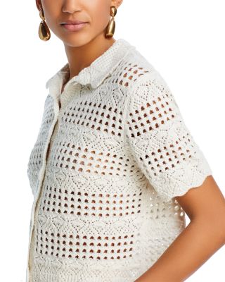 Crochet Knit Shirt - Exclusive