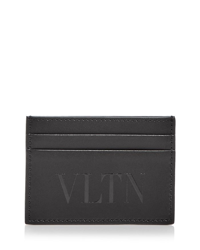 Valentino Garavani Small Leather Card Case | Bloomingdale's