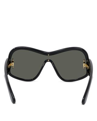 Anagram Fashion Mirrored Mask Sunglasses