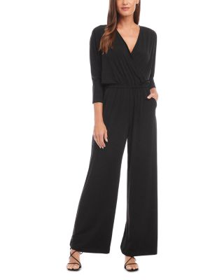 Crossover Neck Jumpsuit