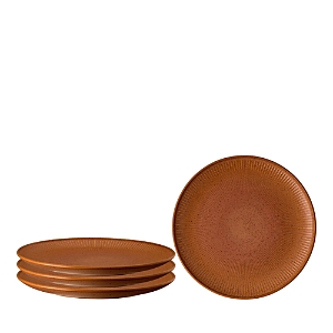Rosenthal Thomas Clay Dinner Plates, Set Of 4 In Brown