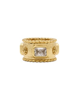 Berry Band Ring in 18K Gold Plated 
