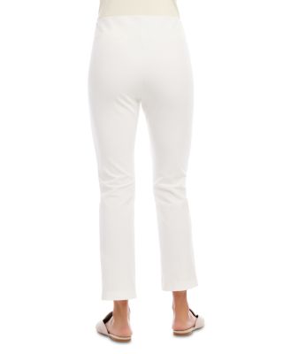Cropped Seam Front Pants