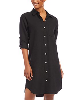 Shirt Dress For Women - Buy Black Shirt Short Dress At Online