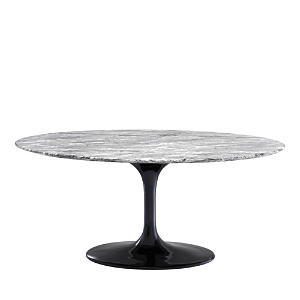 Shop Eichholtz Solo Dining Table In Gray Marble
