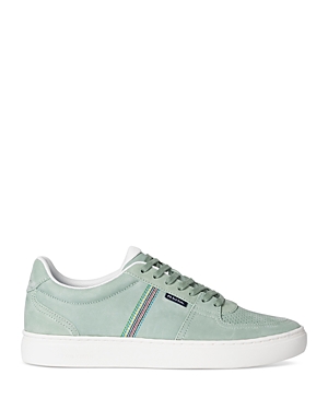 Shop Ps By Paul Smith Men's Margate Lace Up Sneakers In Mint Green