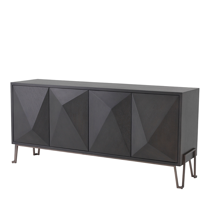 Eichholtz Highland Dresser In Charcoal Brown