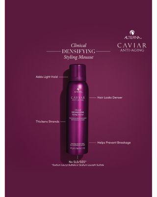 Caviar Anti-Aging Clinical Densifying Styling Mousse 5.1 oz.