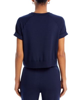 Brooks Short Sleeve Sweatshirt & Brooks Cropped Flare Sweatpants