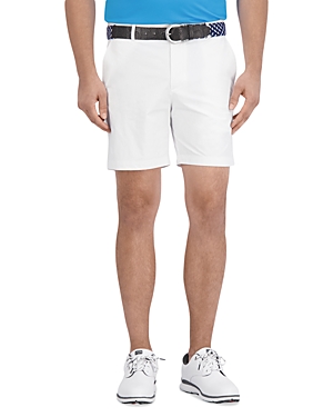 Shop Robert Graham Aster Nylon Blend Classic Fit 7 Shorts In White