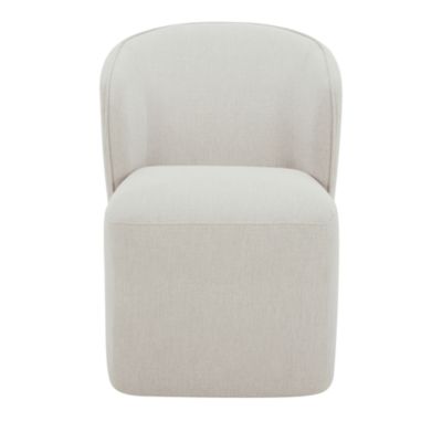 Moe'S Home Collection Larson Rolling Dining Chair with Performance Fabric