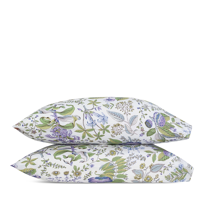 Matouk Pomegranate Set Of 2 Linen Pillowcases In Multi