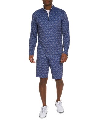 Iron Skull Classic Fit Quarter Zip Stand Collar Sweatshirt