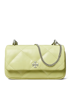 Tory Burch Mini Kira Diamond Quilted Leather Flap Bag