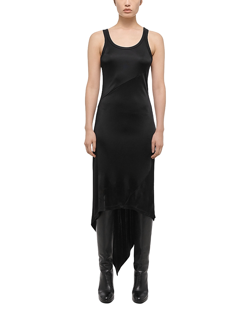 Helmut Lang Midi Dress In Black
