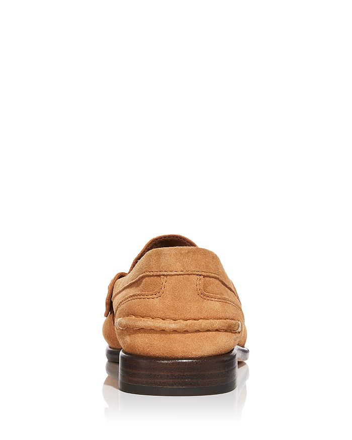 Shop Rag & Bone Women's Carter Leather Loafers In Oak Brown Suede