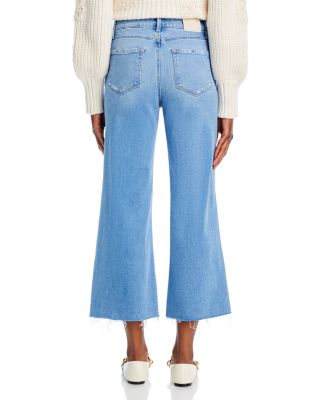 Anessa High Rise Ankle Wide Leg Jeans in Helena
