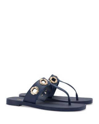 Women's Milan Grommet Thong Sandals