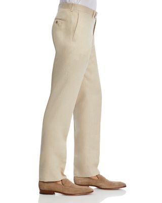 Delave Slim Fit Linen Suit Pants