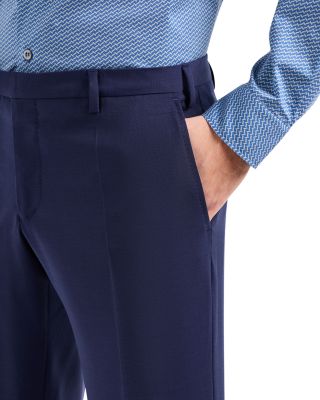 Slim Fit Tropical Wool Trousers
