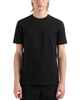 Emporio Armani - Allover Jacquard Teardrop Tee