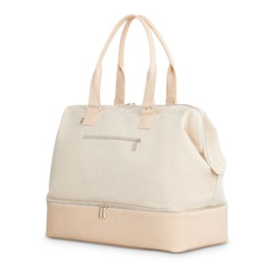 The Weekender Bag in Beige
