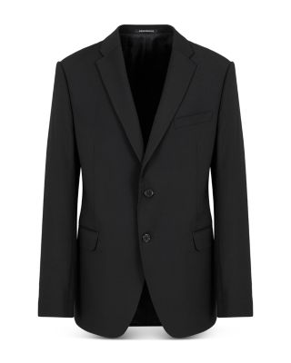 Slim Fit Tropical Wool Jacket