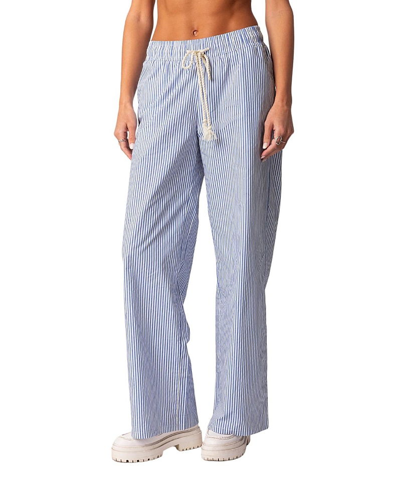 EDIKTED PINSTRIPE PANTS