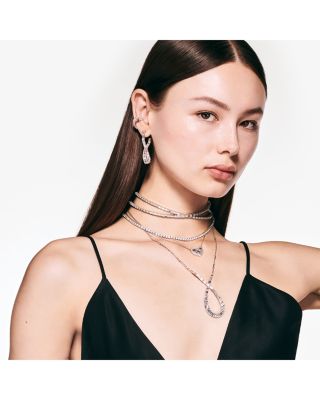 Hyperbola Infinity Pendant Necklace, 17.72"