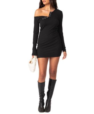 Soleste Ribbed Mini Dress