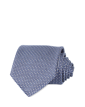 Geometric Woven Silk Classic Tie