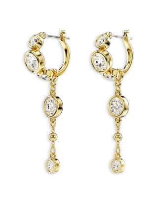 Imber Round Cut Drop Earrings